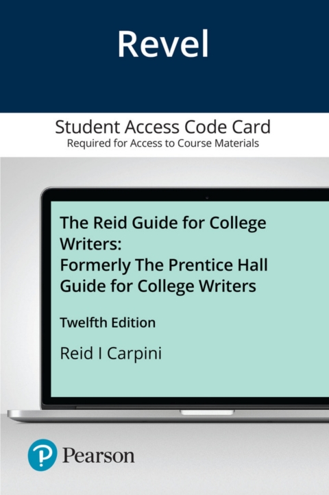 Cover image for book Revel Access Code for The Reid Guide for College Writers