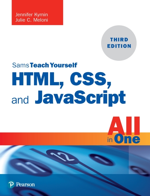 Cover image for book HTML, CSS, and JavaScript All in One