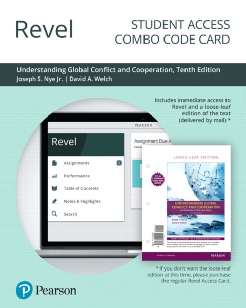 Cover image for book Revel + Print Combo Access Code for Understanding Global Conflict and Cooperation: An Introduction to Theory and History