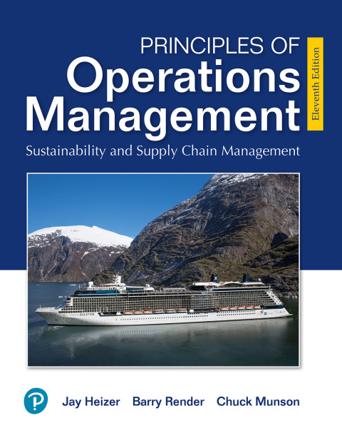 Cover image for book Principles of Operations Management
