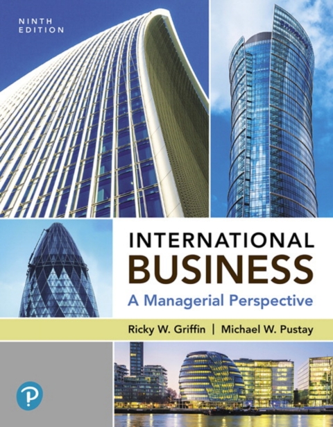 Cover image for book MyLab Management with Pearson eText Access Code for International Business: A Managerial Perspective