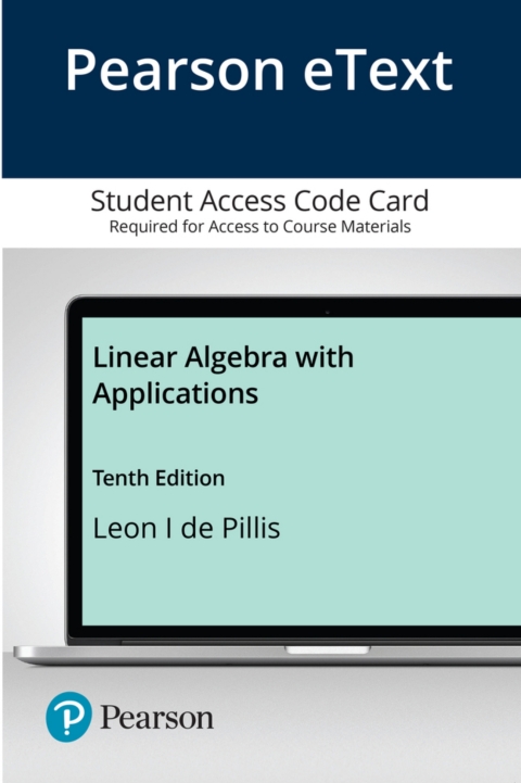 Cover image for book Linear Algebra with Applications