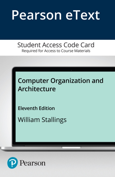 Cover image for book Computer Organization and Architecture -- Access Code Card