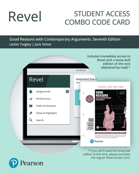 Cover image for book Revel + Print Combo Access Code for Good Reasons with Contemporary Arguments