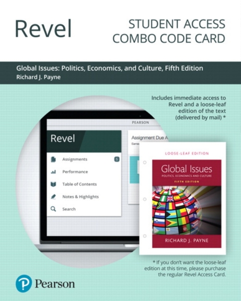 Cover image for book Revel + Print Combo Access Code for Global Issues: Politics, Economics, and Culture