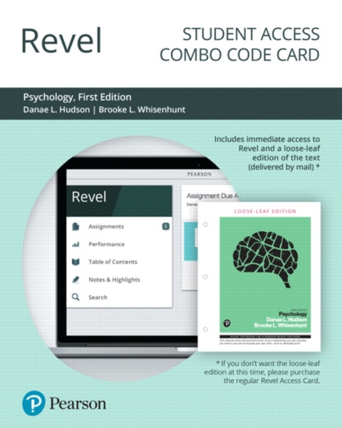 Cover image for book Revel + Print Combo Access Code for Psychology