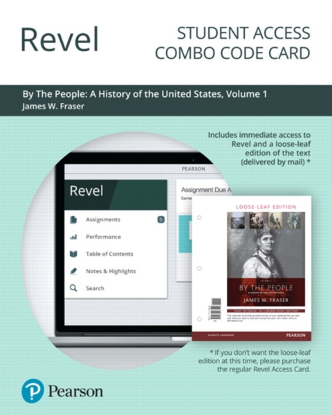 Cover image for book Revel + Print Combo Access Code for By The People, Volume 1