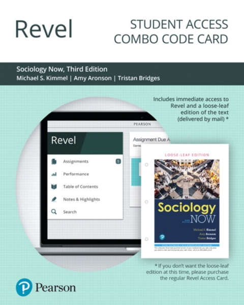 Cover image for book Revel + Print Combo Access Code for Sociology Now