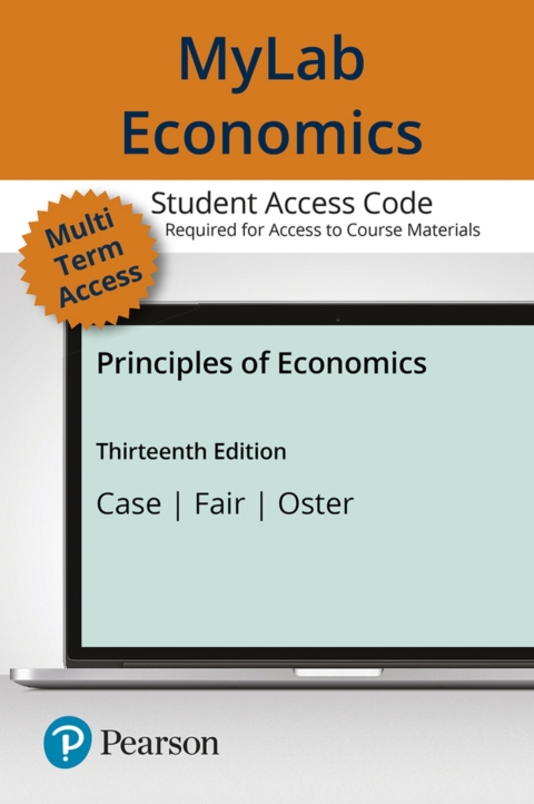 Cover image for book MyLab Economics with Pearson eText Access Code for Principles of Economics