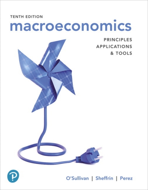 Cover image for book MyLab Economics with Pearson eText Access Code for Macroeconomics: Principles, Applications, and Tools