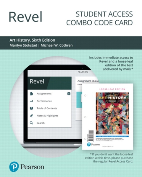Cover image for book Revel + Print Combo Access Code for Art History