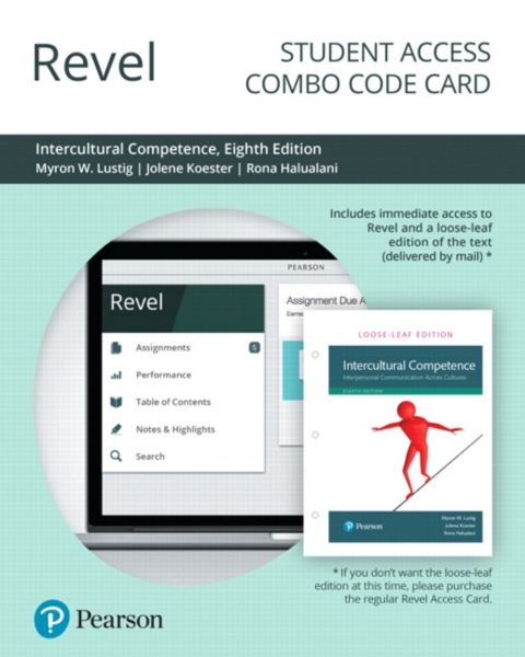 Cover image for book Revel + Print Combo Access Code for Intercultural Competence: Interpersonal Communication Across Cultures