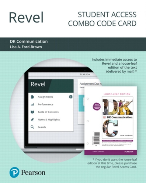 Cover image for book Revel + Print Combo Access Code for DK Communication