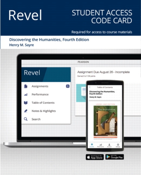 Cover image for book Revel Access Code for Discovering the Humanities