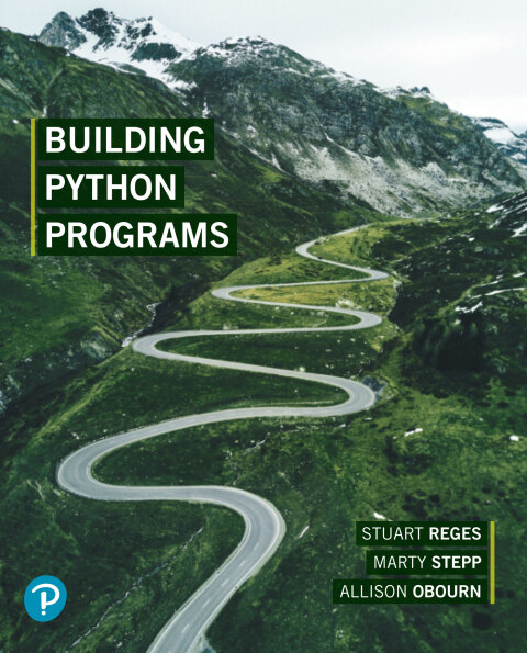 Cover image for book Building Python Programs