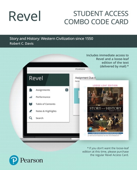 Cover image for book Revel + Print Combo Access Code for Story and History: Western Civilization Since 1550