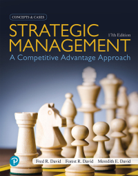 Imagen de portada: Strategic Management: A Competitive Advantage Approach, Concepts and Cases 17th edition 9780135199978