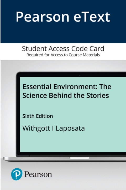 Cover image for book Essential Environment: The Science Behind the Stories