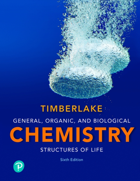 Cover image for book General, Organic, and Biological Chemistry: Structures of Life (Pearson+)