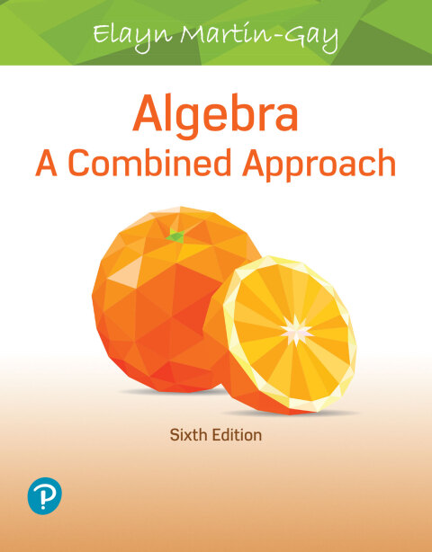 Cover image for book Algebra: A Combined Approach