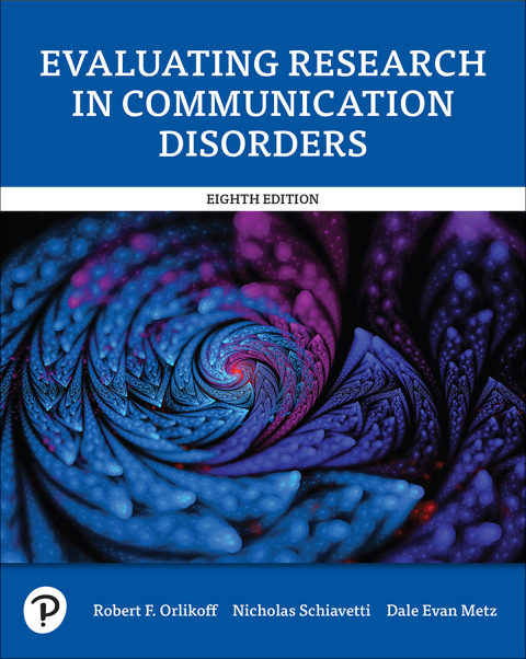 Cover image for book Evaluating Research in Communication Disorders
