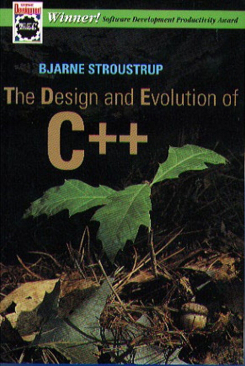 Cover image for book The Design and Evolution of C++
