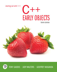Starting Out with C++: Early Objects 10th edition | 9780135235003 ...