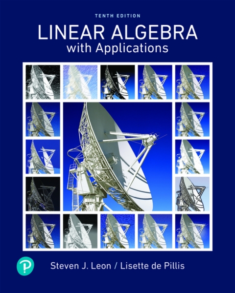 Cover image for book Linear Algebra with Applications (Pearson+)