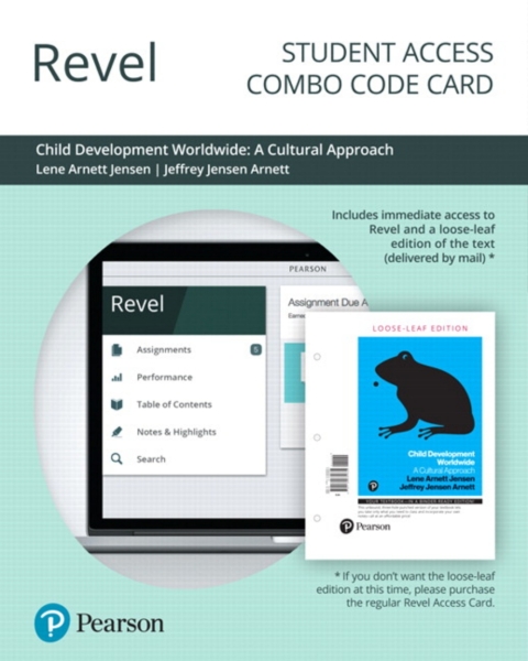 Cover image for book Revel + Print Combo Access Code for Child Development Worldwide: A Cultural Approach