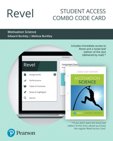 Cover image for book Revel + Print Combo Access Code for Motivation Science