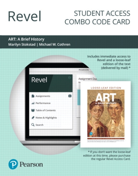 Cover image for book Revel + Print Combo Access Code for Art: A Brief History