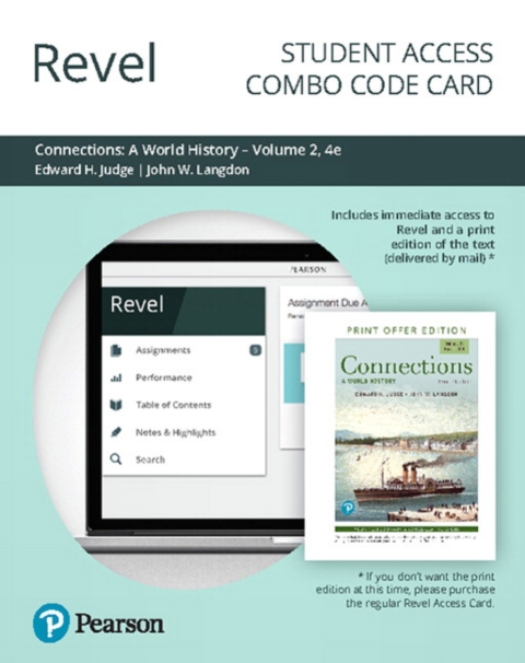Cover image for book Revel + Print Combo Access Code for Connections: A World History, Volume 2