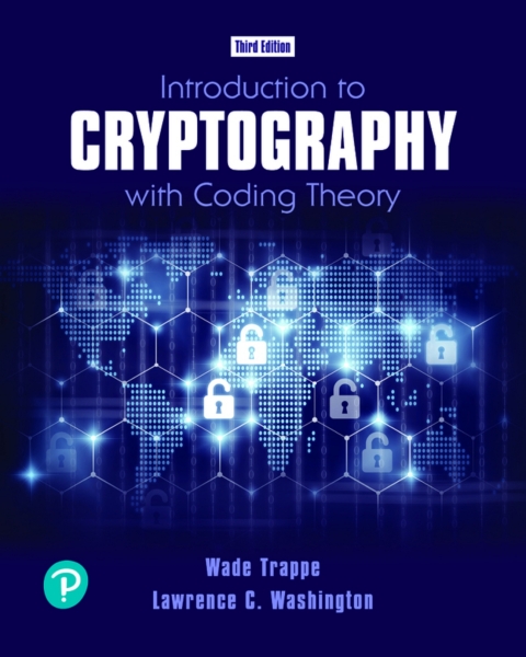 Cover image for book Introduction to Cryptography with Coding Theory (Pearson+)