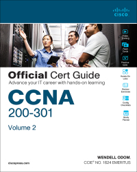 Cover image: CCNA 200-301 Official Cert Guide, Volume 2 1st edition 9781587147135