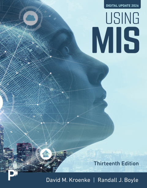 Cover image for book Using MIS (Pearson+)