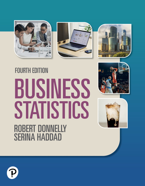 Cover image for book Business Statistics (Pearson+)
