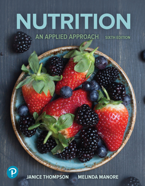 Cover image for book Nutrition: An Applied Approach (Pearson+)
