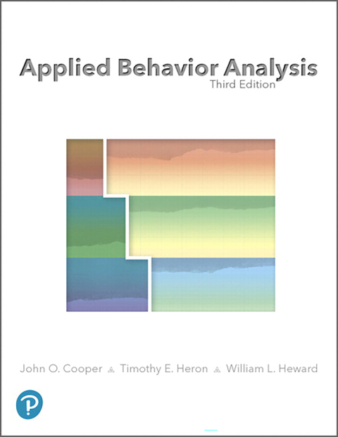 Cover image for book Pearson eText Access Code for Applied Behavior Analysis