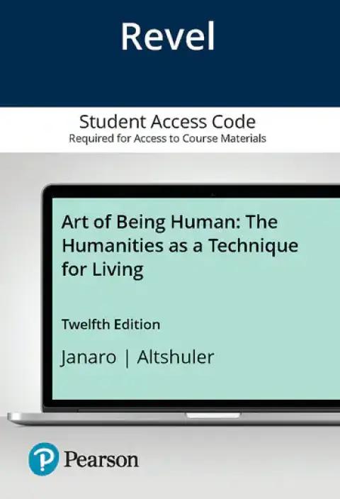 Cover image for book Revel Access Code for Art of Being Human