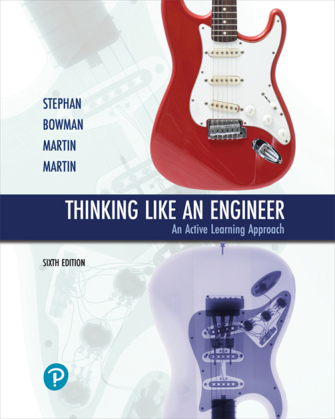 Cover image for book Thinking Like an Engineer: An Active Learning Approach (Pearson+)