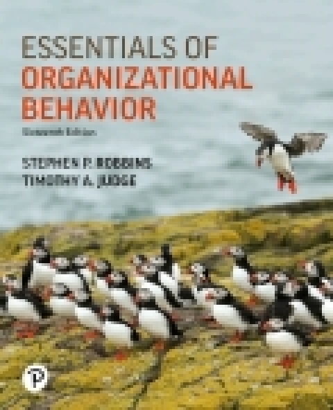 Cover image for book Essentials of Organizational Behavior (Pearson+)