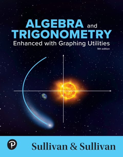 Cover image for book Algebra and Trigonometry: Enhanced with Graphing Utilities