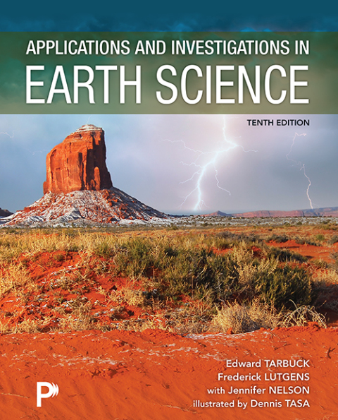 Cover image for book Applications and Investigations in Earth Science