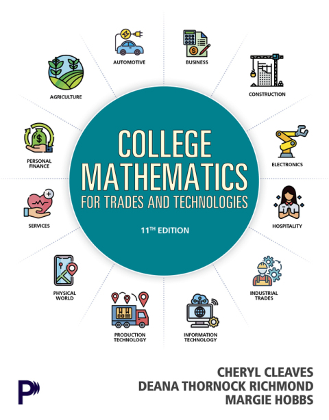 Cover image for book MyLab Math with Pearson eText (up to 24 months) Access Code for College Mathematics for Trades & Technologies