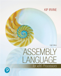 Cover image: Assembly Language for x86 Processors 8th edition 9780136681649