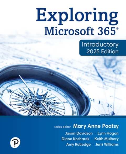 Cover image for book Exploring Microsoft 365: Introductory 2025