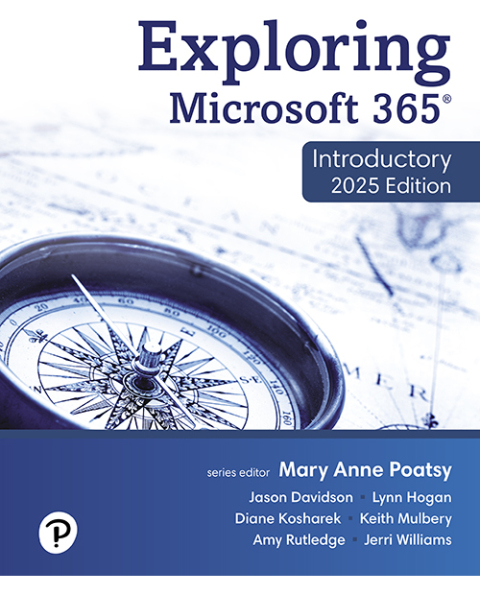 Cover image for book Exploring Microsoft 365: Introductory 2025