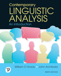 Contemporary Linguistic Analysis 9th Edition | 9780134652306 ...