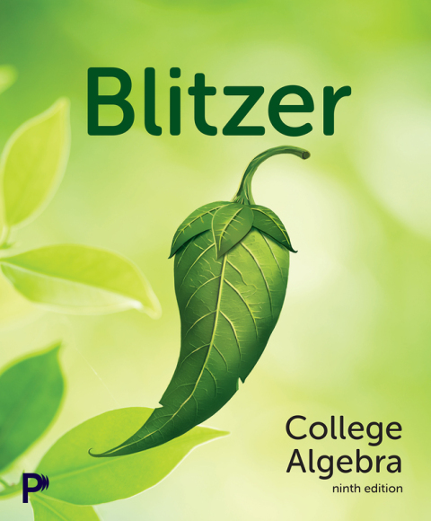 Cover image for book College Algebra (Pearson+)