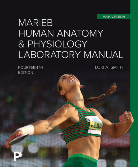 Cover image for book Marieb Human Anatomy & Physiology Laboratory Manual, All Versions: Main, Cat, Fetal Pig (Pearson+)